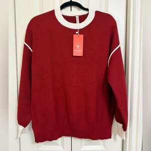Weaczzy Red Sweater M